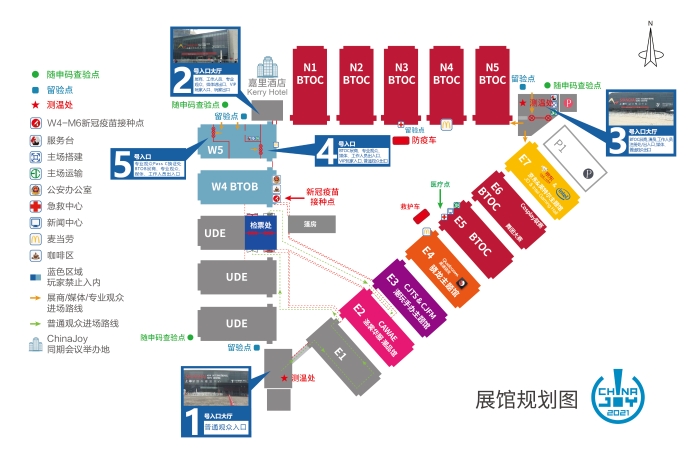 展馆规划图