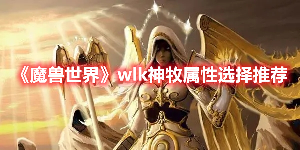 《魔兽世界》wlk神牧属性选择推荐