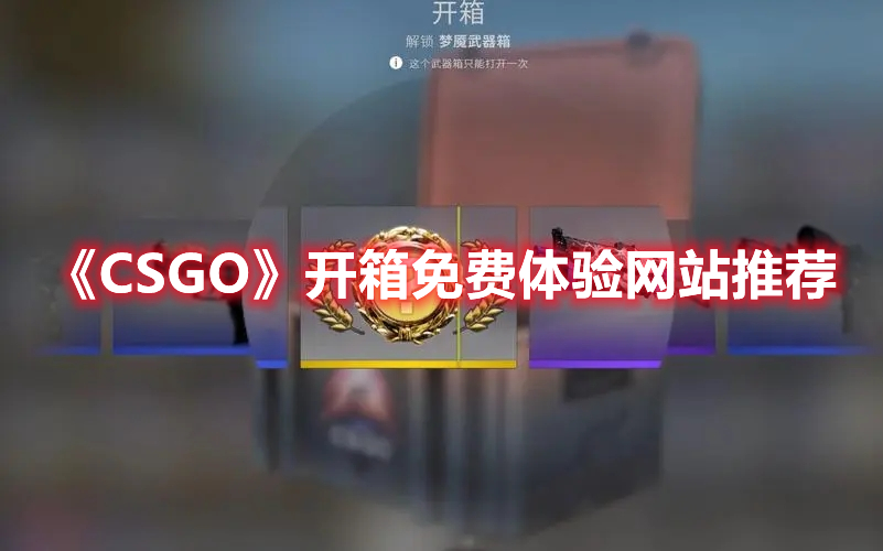 《CSGO》开箱免费体验网站推荐