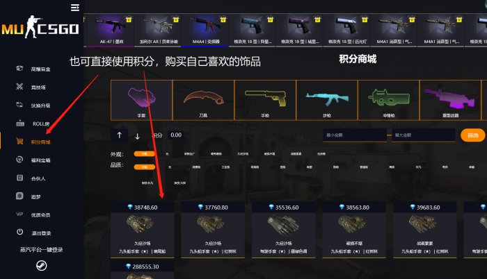 《CSGO》5e开箱网站介绍