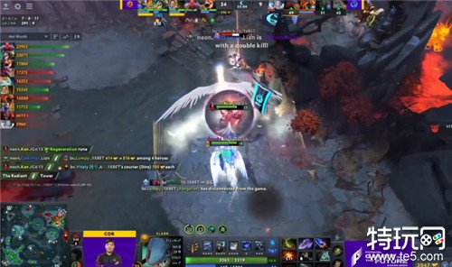 DOTA2喀山小组赛B组第二轮neon无人能挡 以2-0战胜bc战队