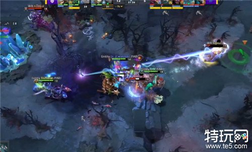 DOTA2喀山小组赛A组第二轮WB惨遭碾压 Entity战队2-0战胜WB