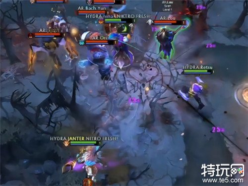 DOTA2喀山项目小组赛D组第一轮AR拔头筹 以2-1战胜HYDRA战队