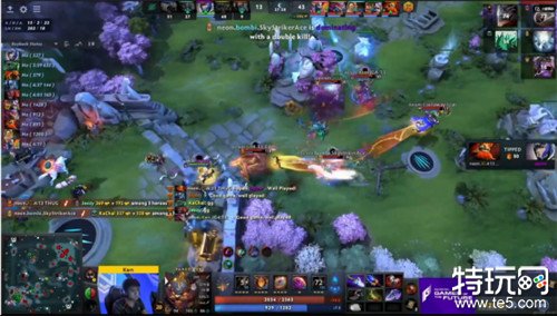 DOTA2淘汰赛第一轮开战 Neon战队2-0战胜Winter Bear