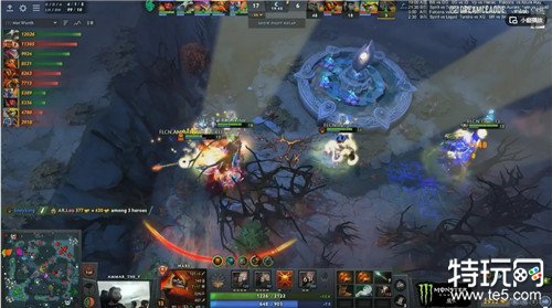 DOTA2梦幻联赛S22小组赛A组王牌对决 Falcons和AR打成1-1平