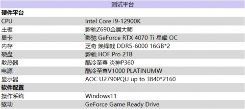 影驰 RTX 4070 Ti 星曜 OC，DLSS 3加持更炫更“曜”眼