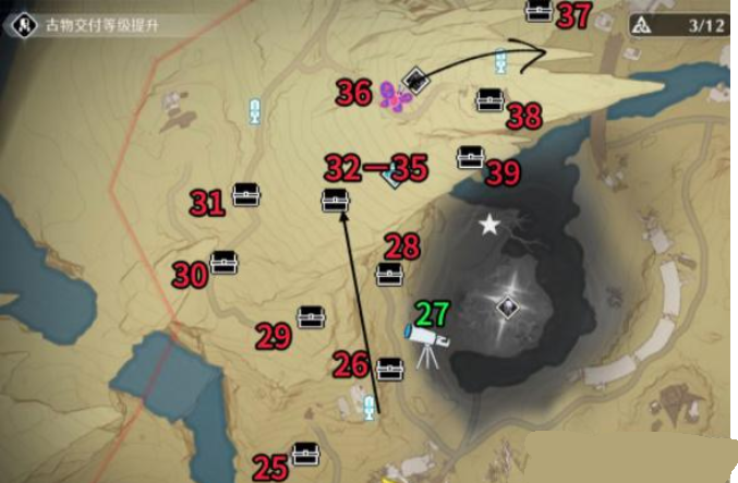 鸣潮荒石高地位置大全 荒石高地全收集路线攻略[多图]图片3