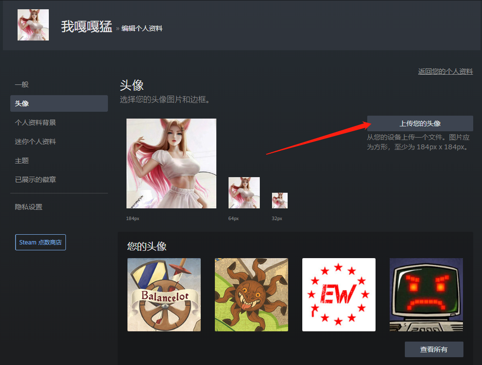 csgo怎么换头像改名字 游戏换头像改名方法