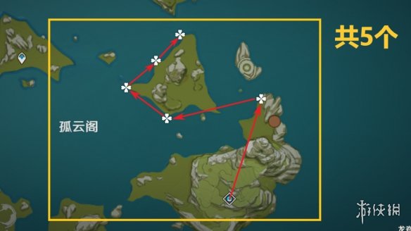 原神3.5星螺在哪里 3.5星螺收集分布图介绍