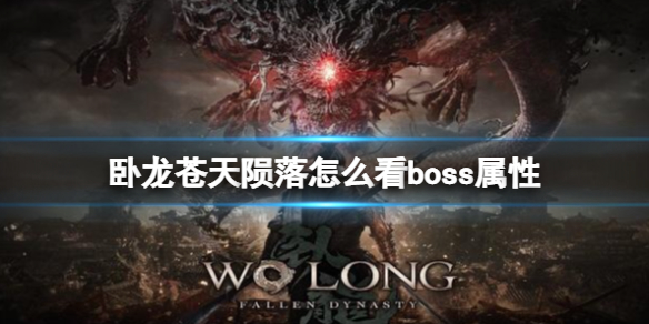 卧龙苍天陨落怎么看boss属性 boss属性介绍